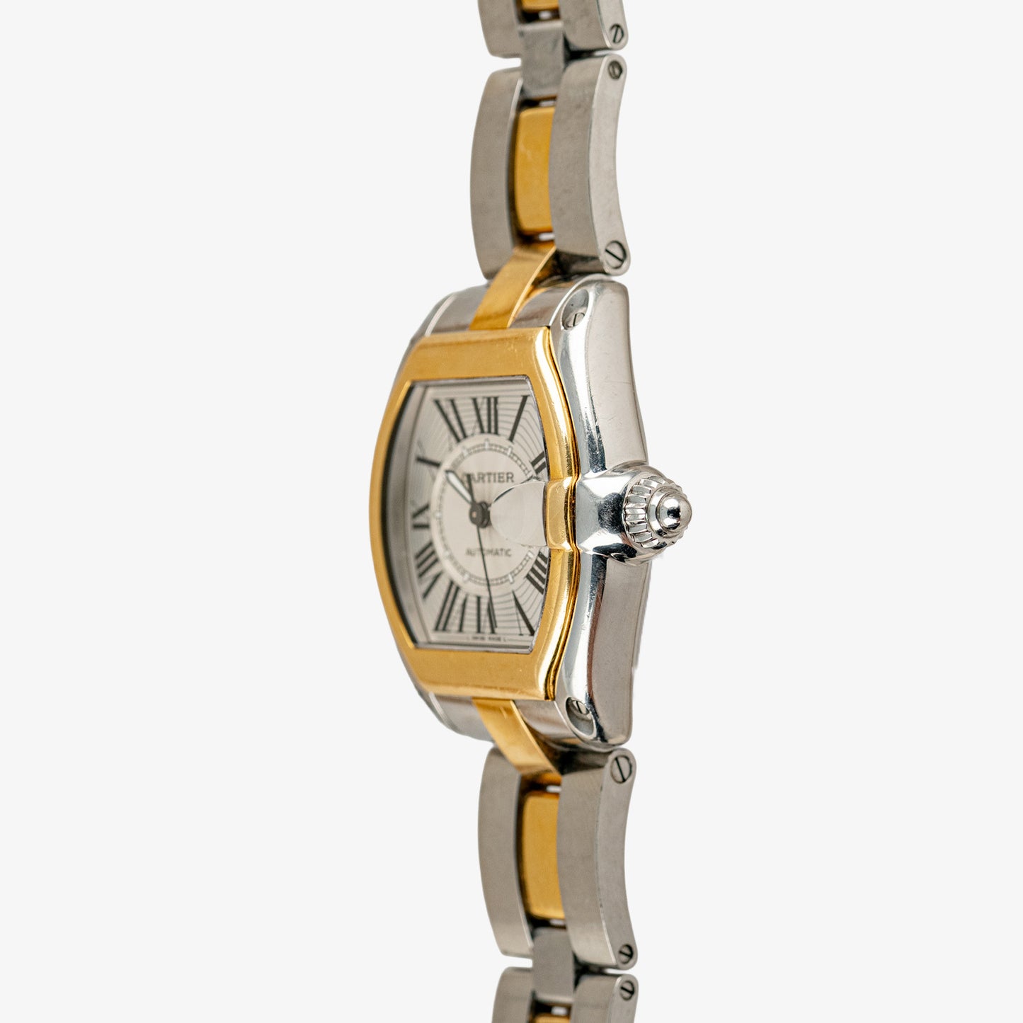Cartier Roadster 2510 Automatic Steel & Yellow Gold 38mm