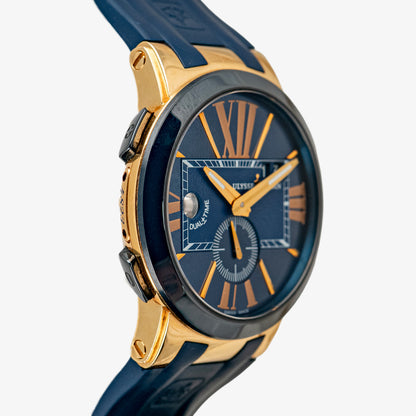 Ulysse Nardin Executive Dual Time Automatic Blue Dial 42mm