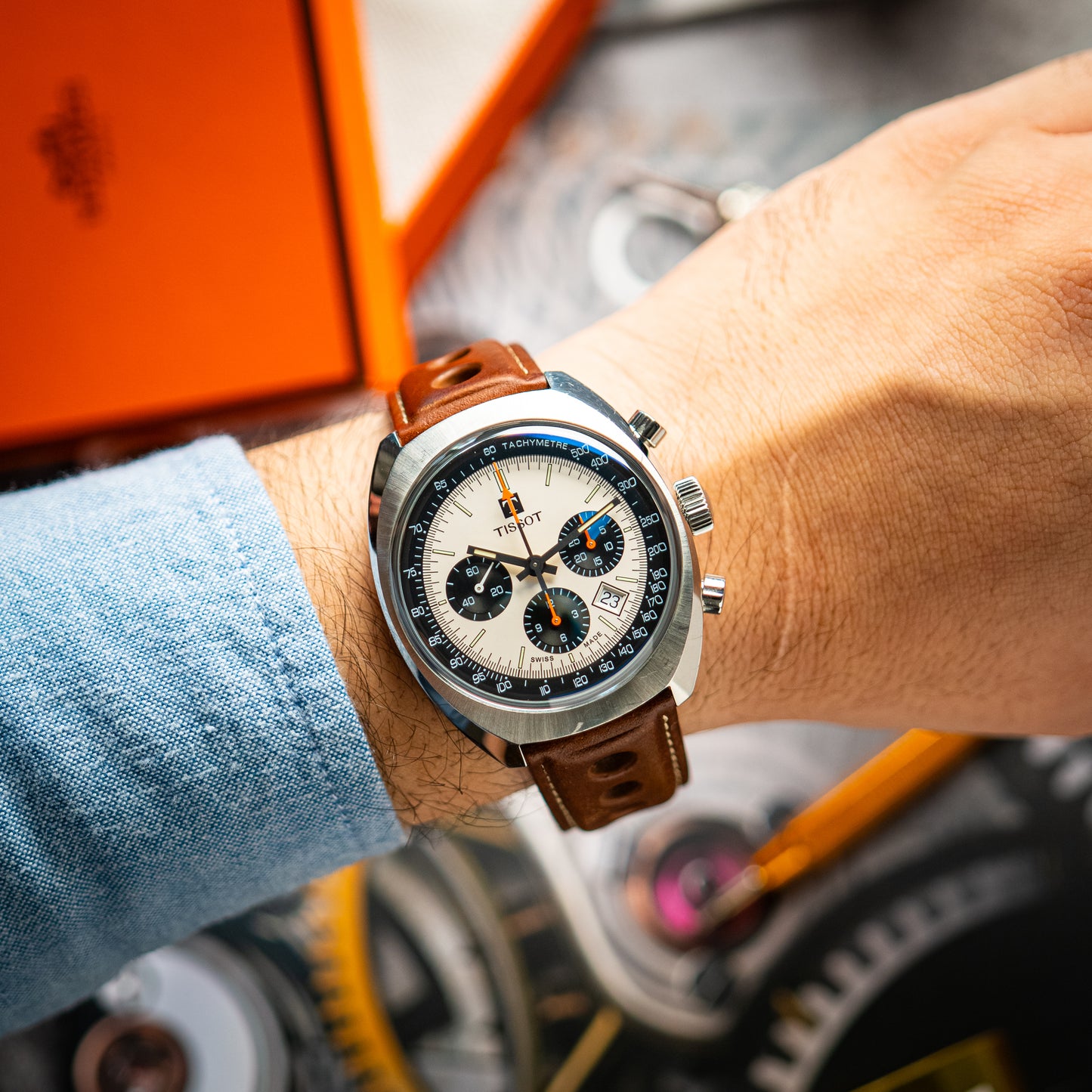 Tissot Heritage 1973 Automatic Chronograph Date 43mm