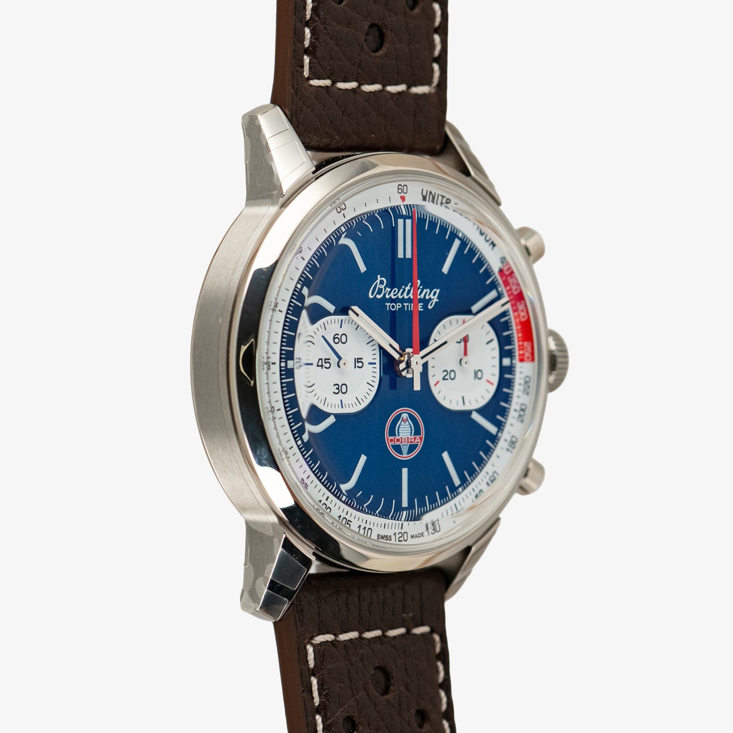 Breitling Top Time B01 Shelby Cobra Chronograph Blue Dial 41mm