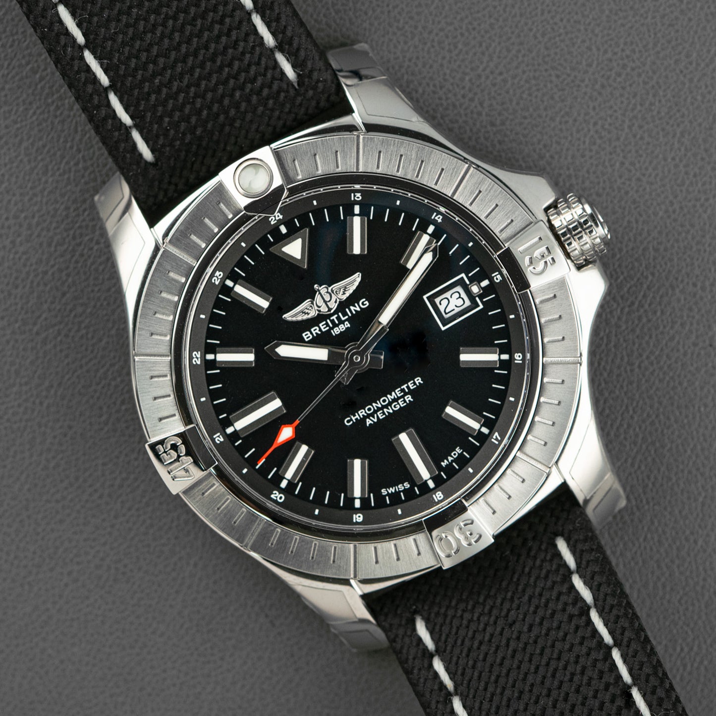 Breitling Avenger Automatic 43 Black Dial Date 43mm
