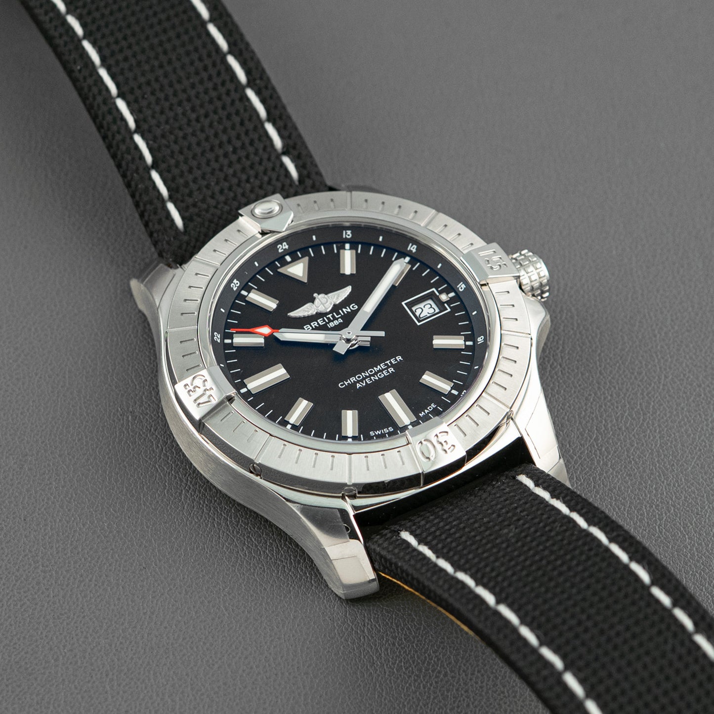 Breitling Avenger Automatic 43 Black Dial Date 43mm