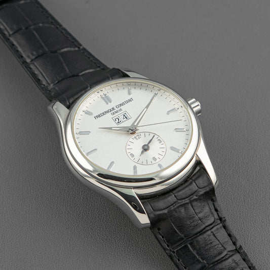 Frédérique Constant Classics Clear Vision Dual Time 43mm