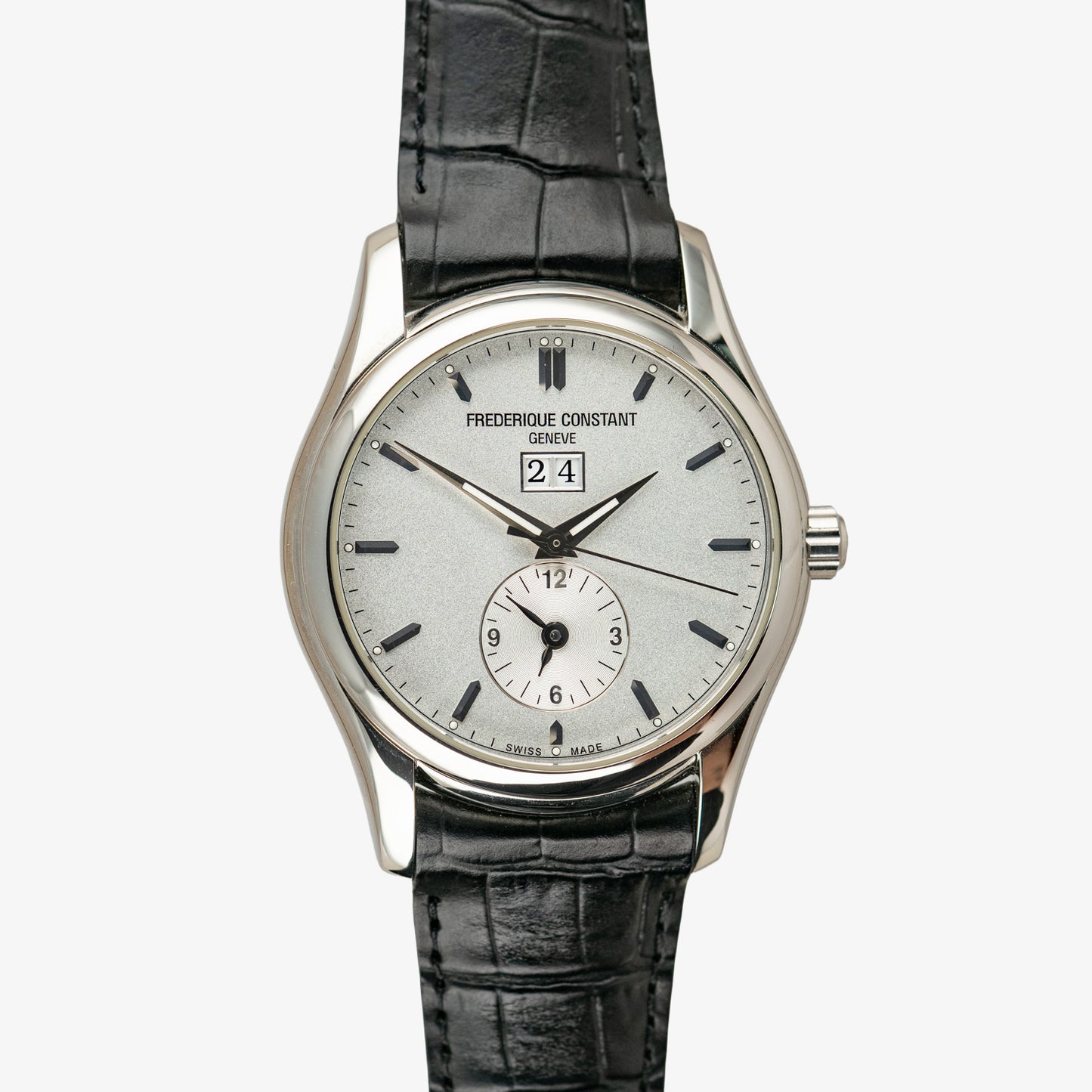Frédérique Constant Classics Clear Vision Dual Time 43mm