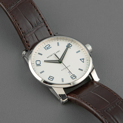 Montblanc Timewalker Automatic Silver Dial Date 39mm