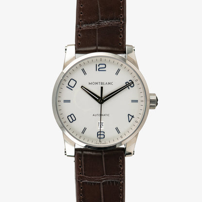 Montblanc Timewalker Automatic Silver Dial Date 39mm