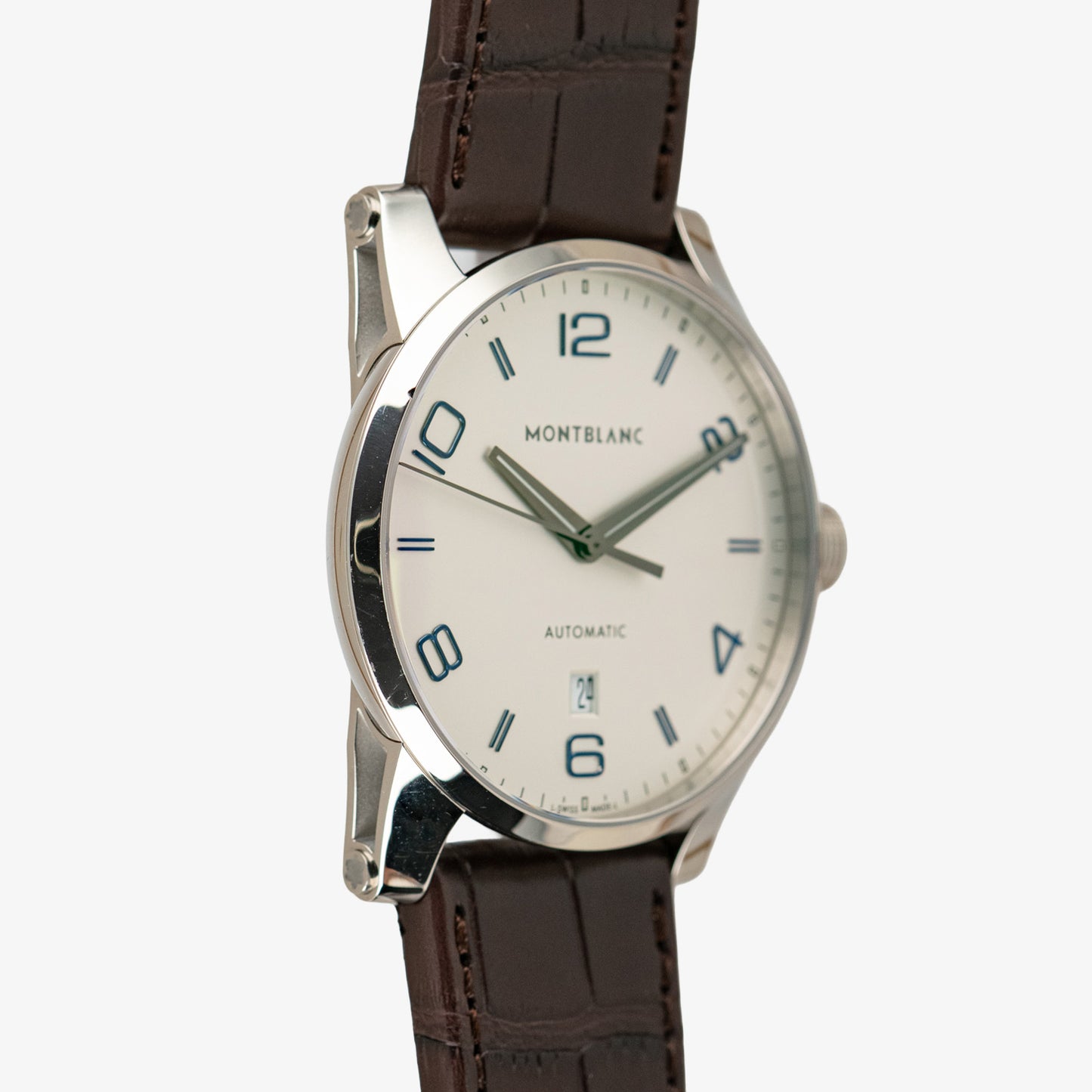 Montblanc Timewalker Automatic Silver Dial Date 39mm