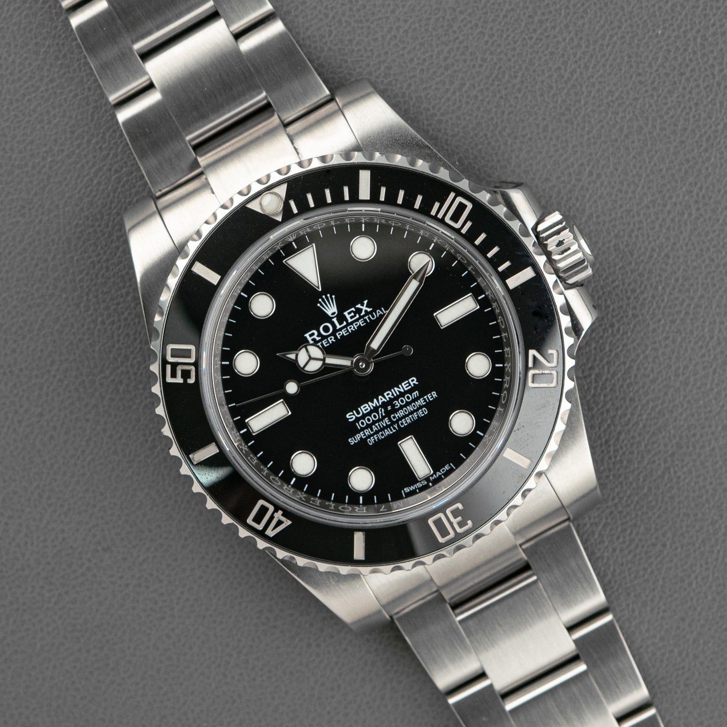 Rolex Submariner No Date Ref. 114060 Automatic 40mm