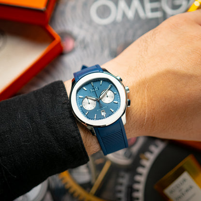 Piaget Polo Automatic Chronograph Blue Dial 42mm