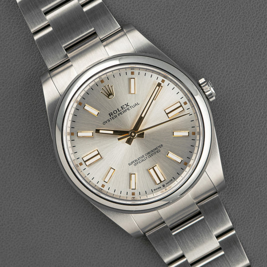 Rolex Oyster Perpetual 124300 Silver Dial Automatic 41mm