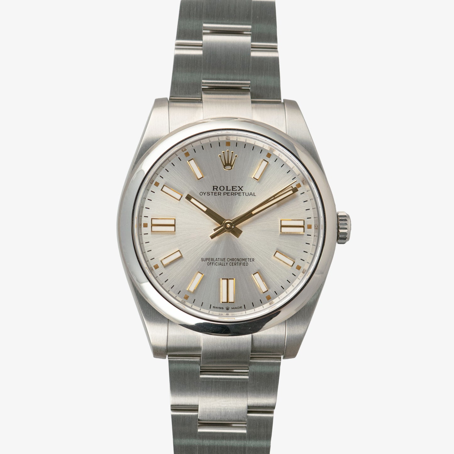 Rolex Oyster Perpetual 124300 Silver Dial Automatic 41mm