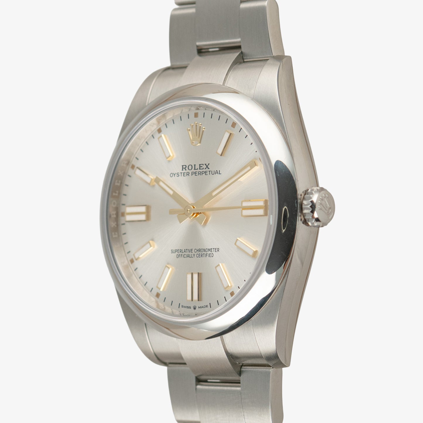 Rolex Oyster Perpetual 124300 Silver Dial Automatic 41mm