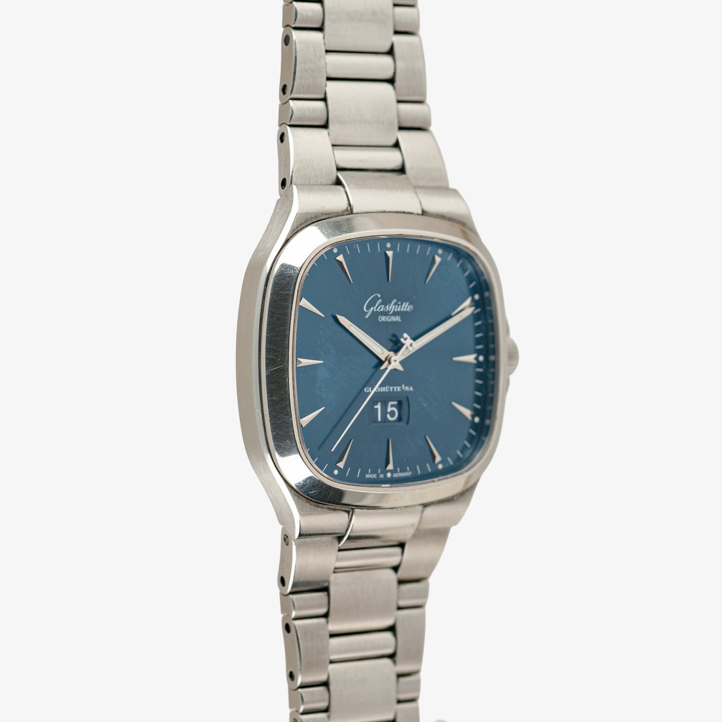 Glashütte Original Seventies Panorama Date Blue 40mm