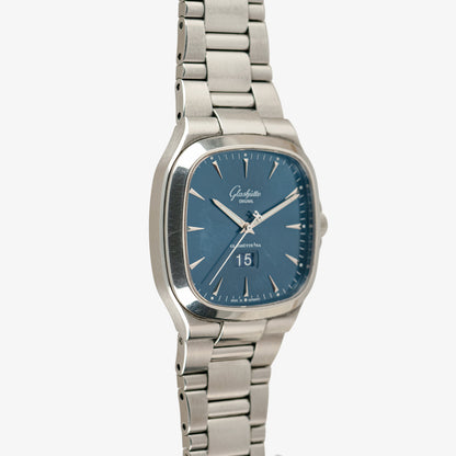 Glashütte Original Seventies Panorama Date Blue 40mm