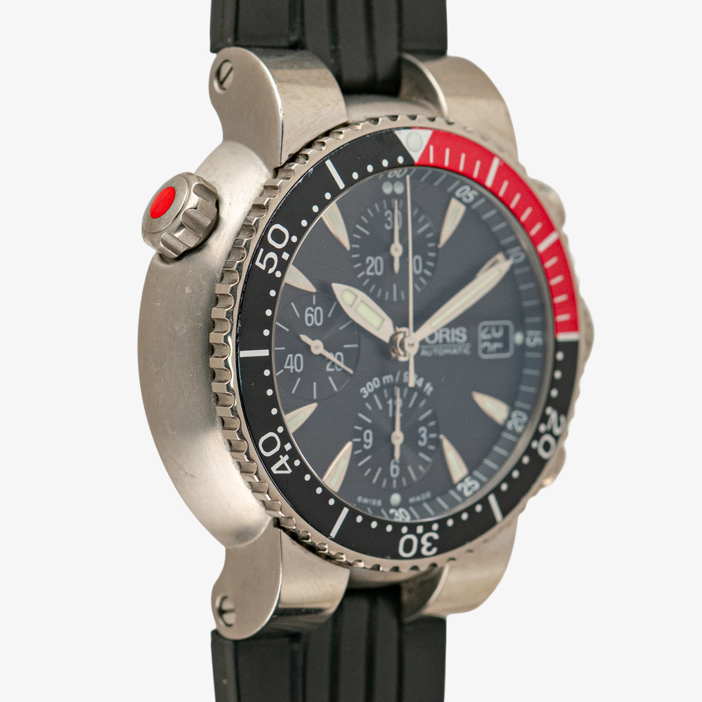 Oris Divers TT1 Titan Diver Chronograph Black Dial 44mm