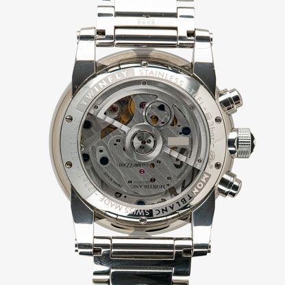 Montblanc TimeWalker Twinfly Chrono Silver Dial 43mm