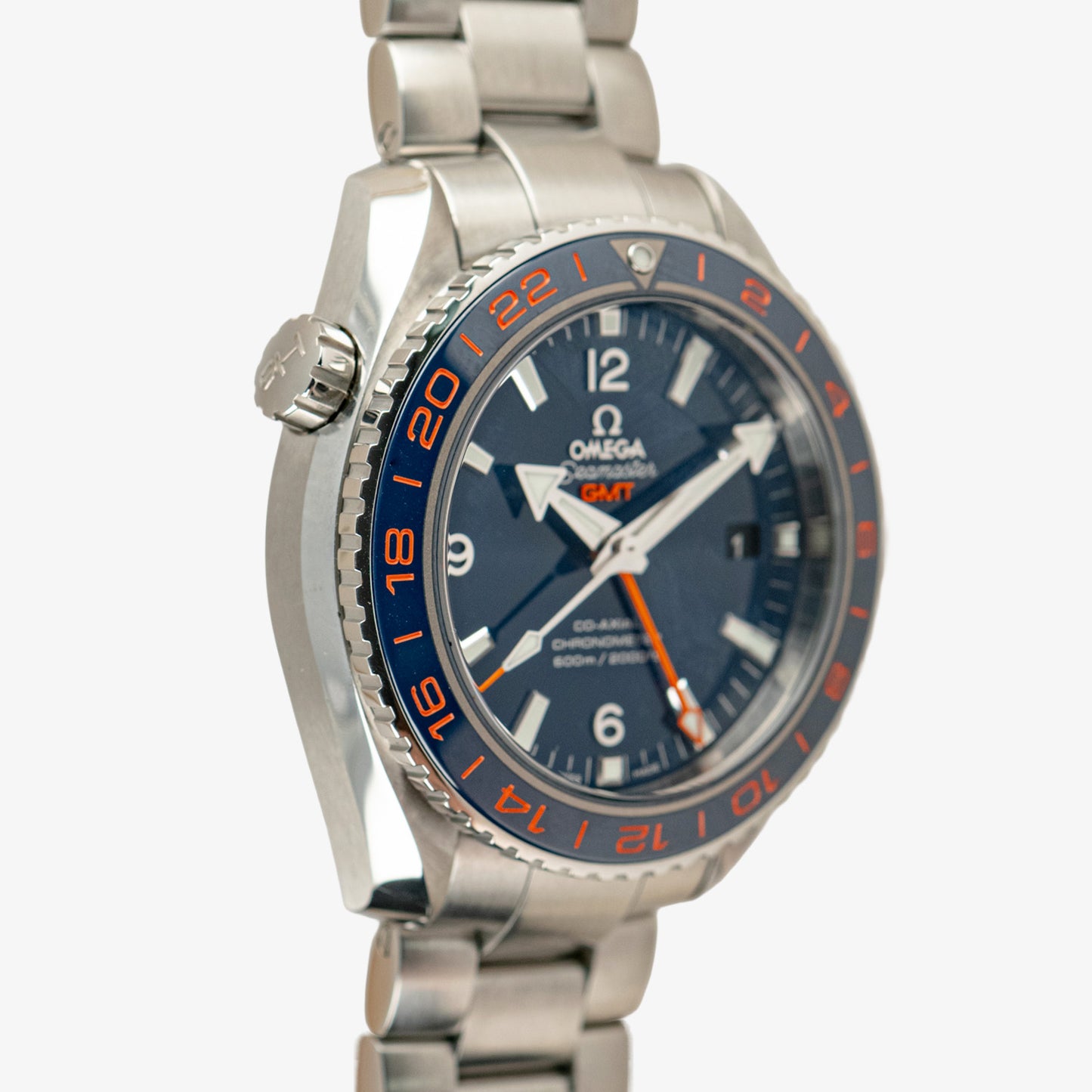 Omega Seamaster Planet Ocean GMT Blue Dial 43.5mm