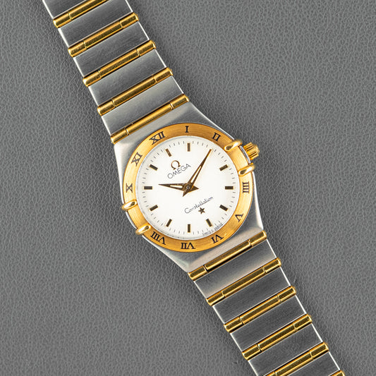 Omega Constellation Mini Quartz Steel & Gold 22.5mm