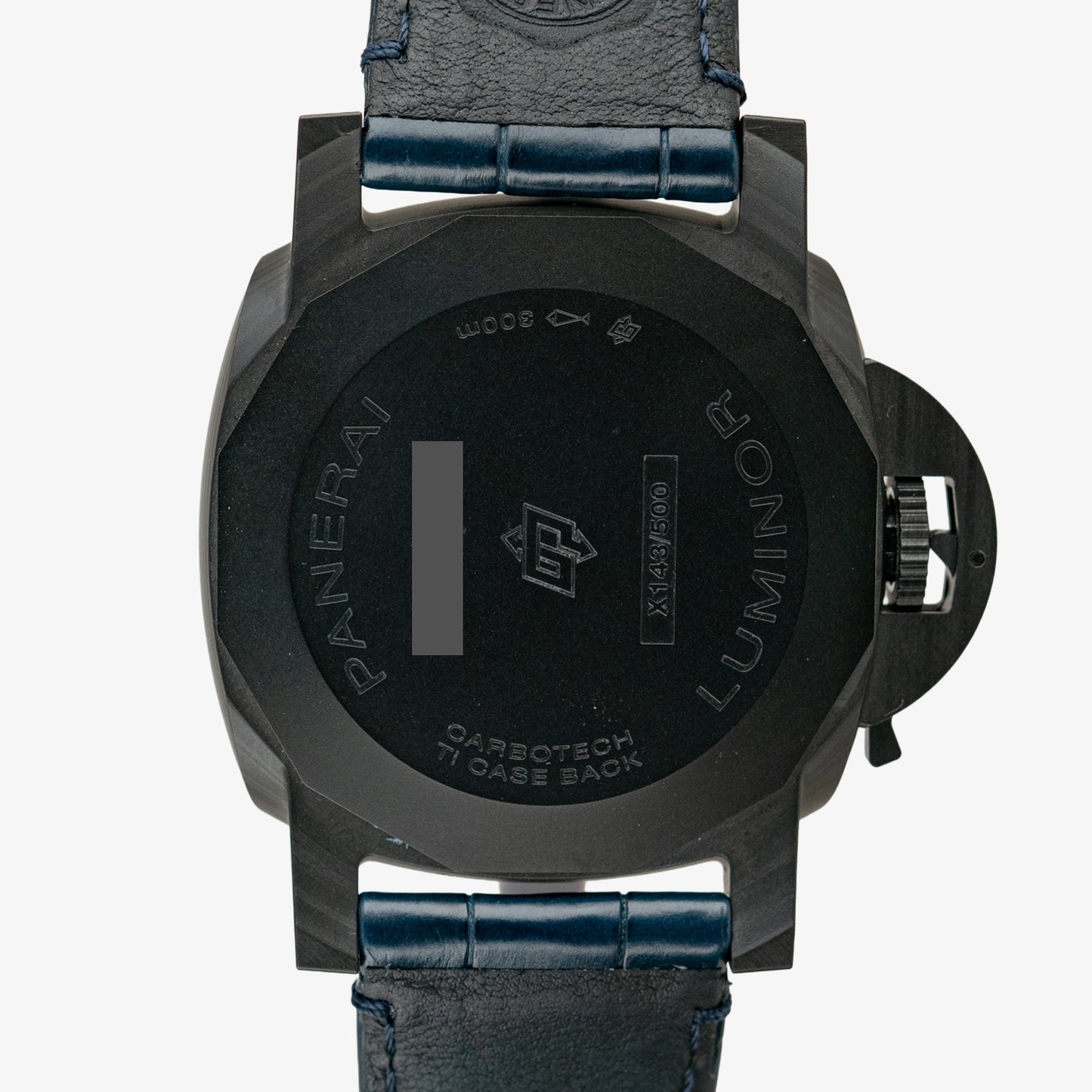 Panerai Luminor Marina Automatic Carbotech Blue Dial 44mm