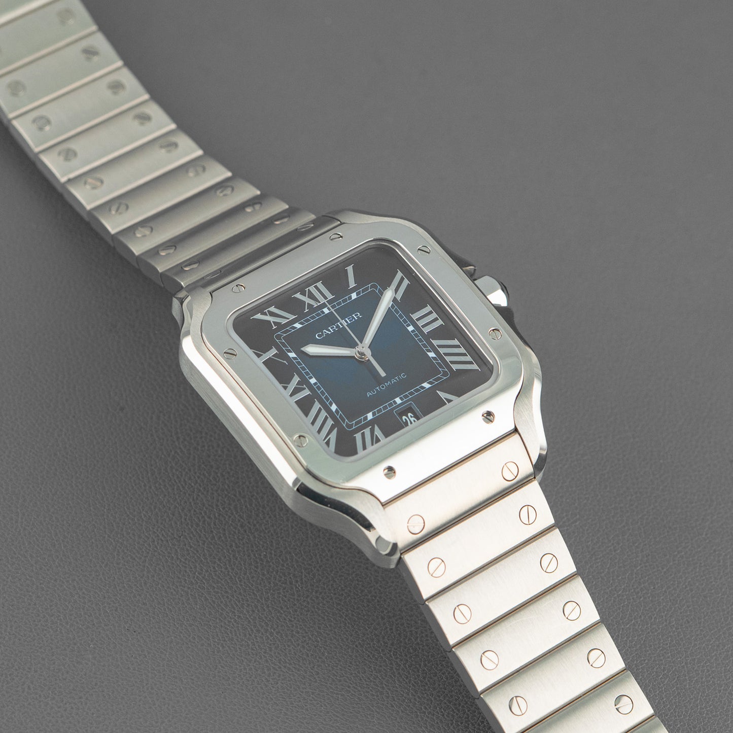 Cartier Santos de Cartier Large Blue Dial Automatic 39.8mm