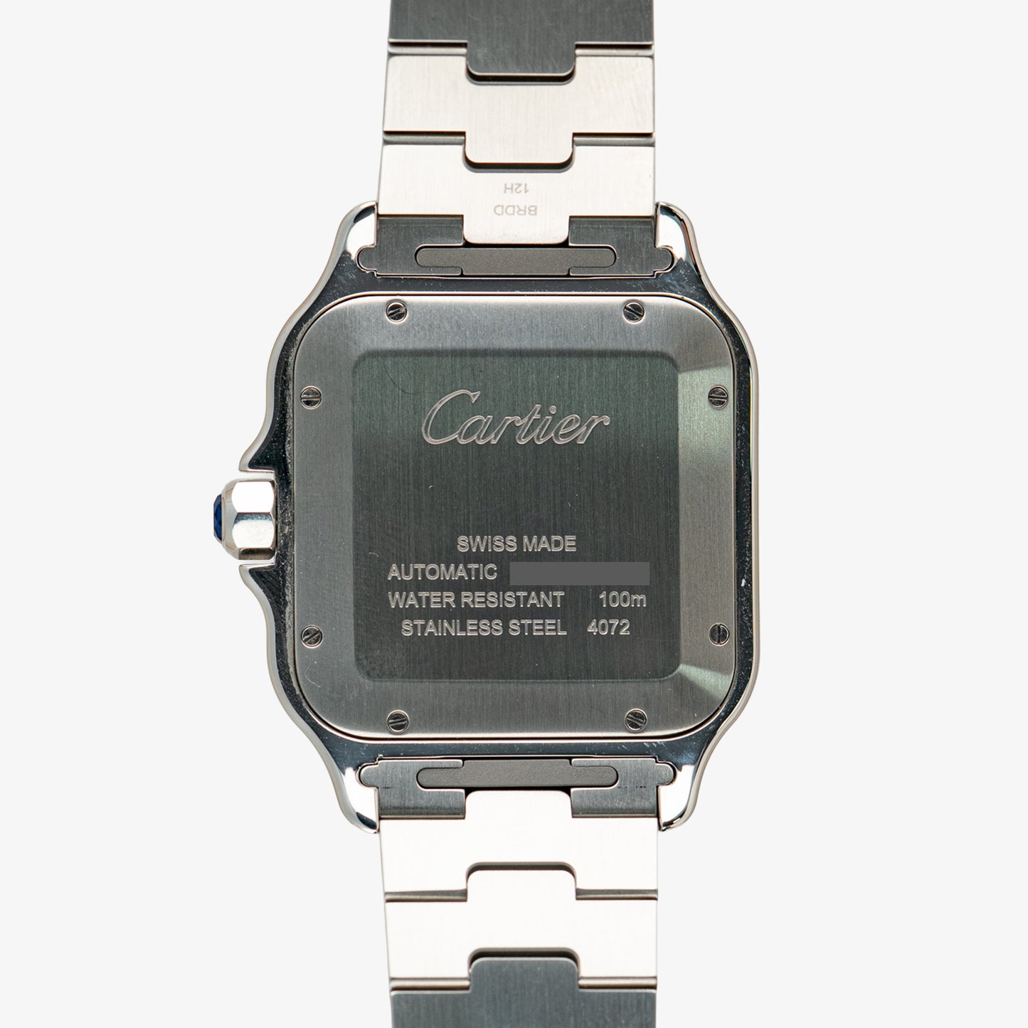 Cartier Santos Large White Dial Automatic 39.8mm