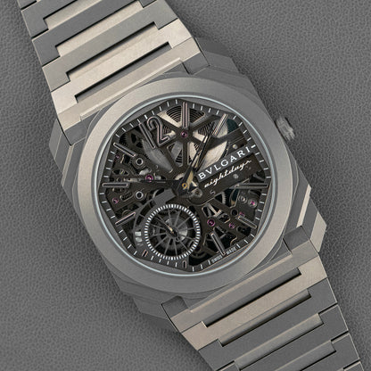 Bvlgari Octo Finissimo Skeleton 8 Days Titanium 40mm