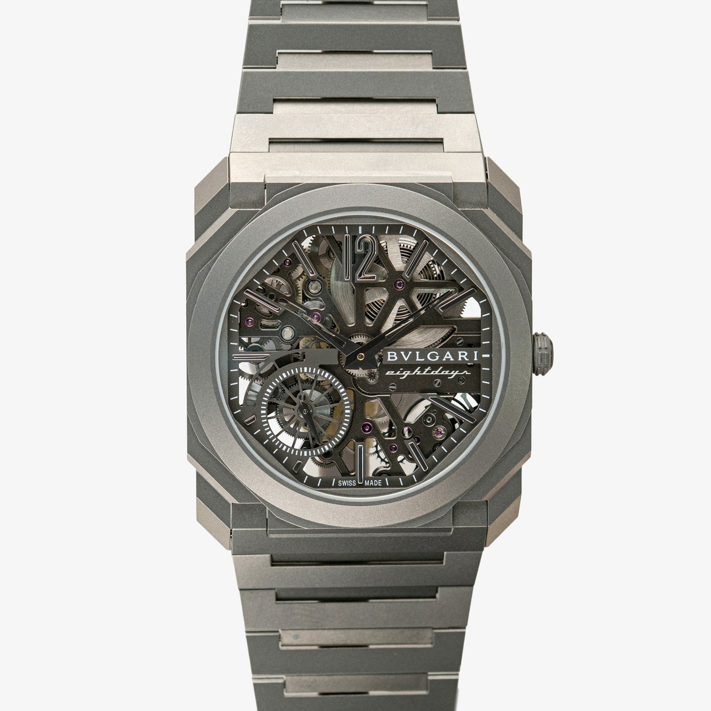 Bvlgari Octo Finissimo Skeleton 8 Days Titanium 40mm