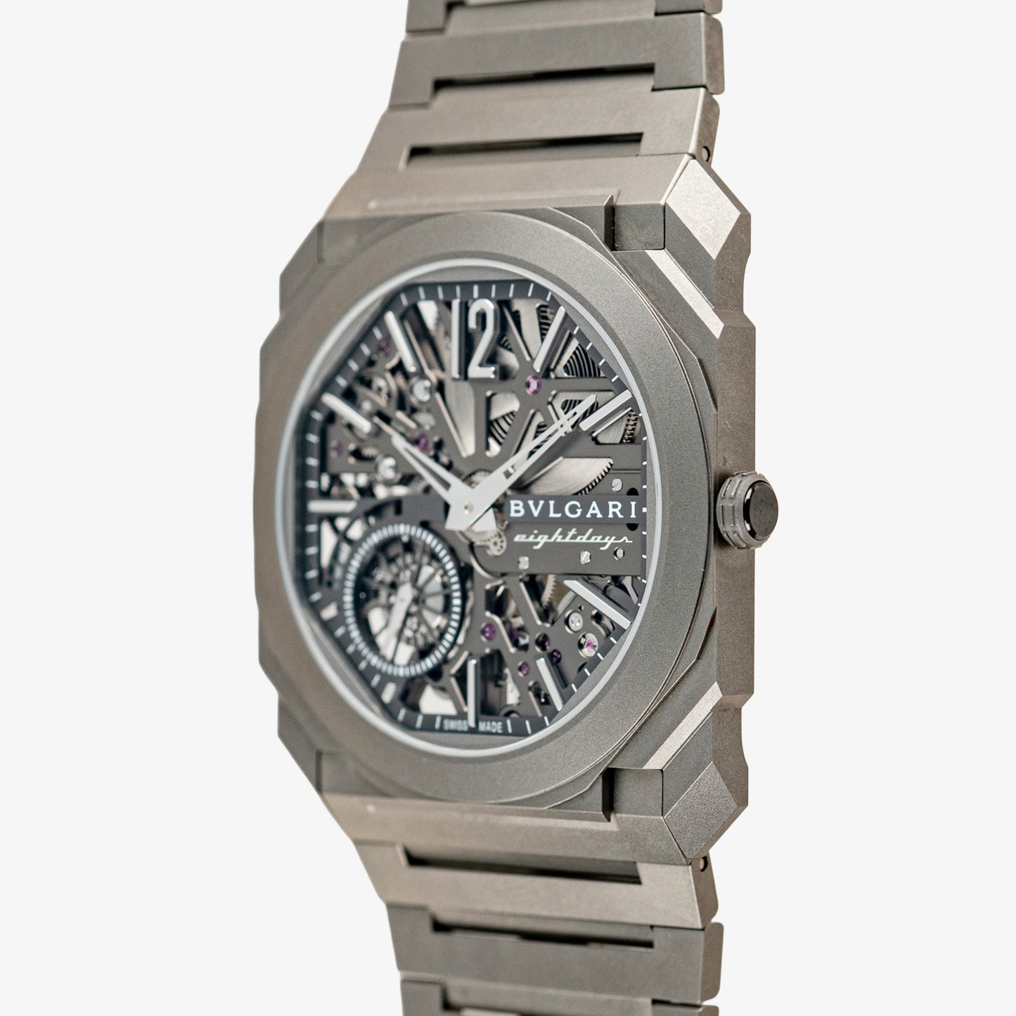 Bvlgari Octo Finissimo Skeleton 8 Days Titanium 40mm