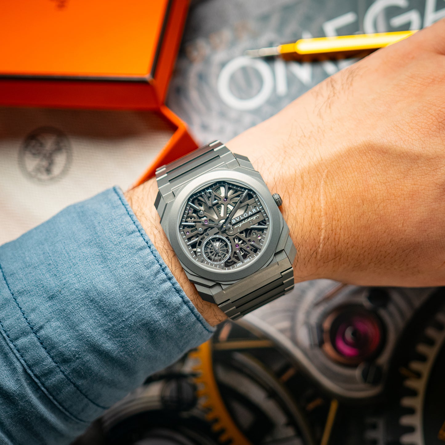 Bvlgari Octo Finissimo Skeleton 8 Days Titanium 40mm