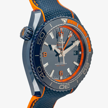 Omega Seamaster Planet Ocean 600M Big Blue GMT Ceramic 45.5mm