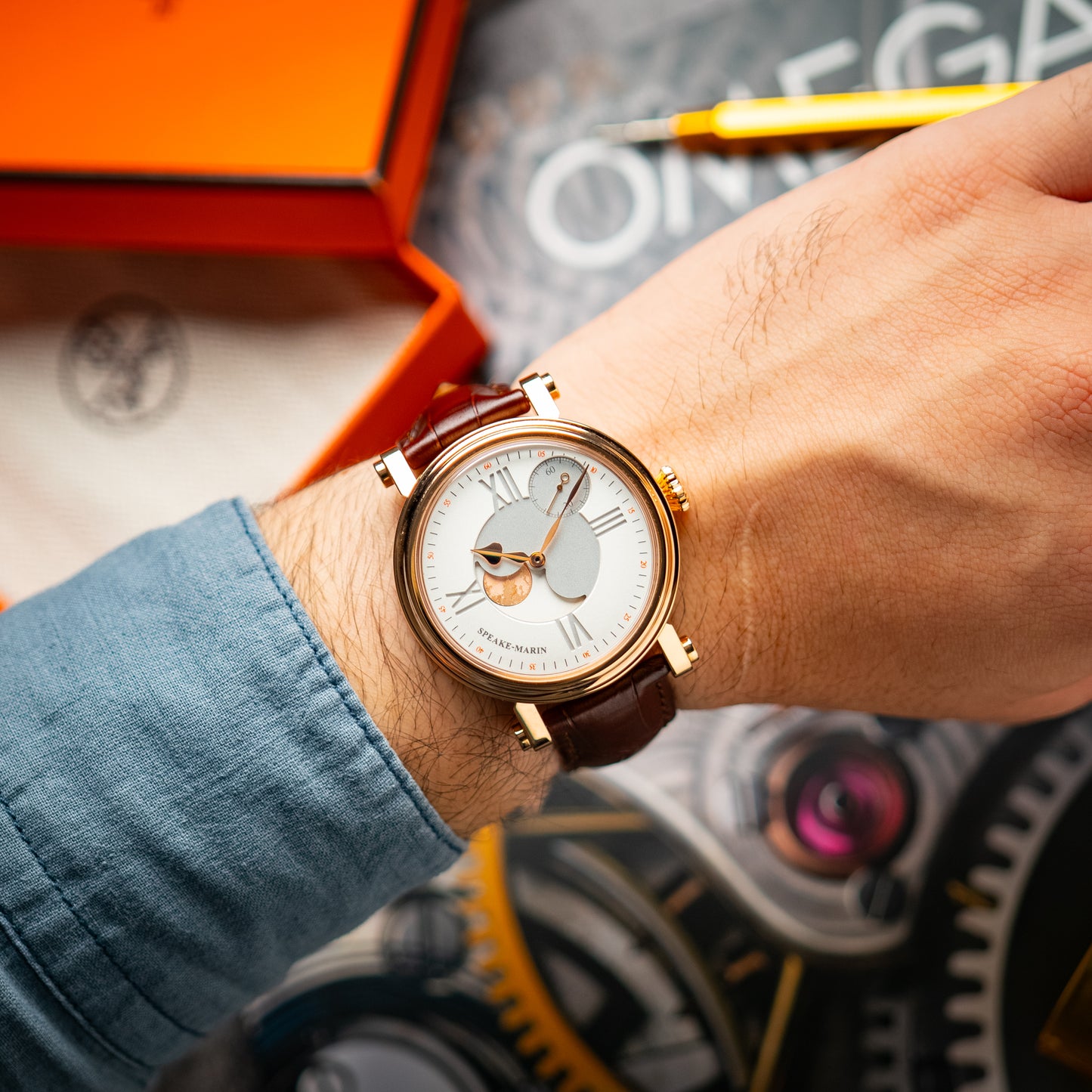 Speake Marin One & Two Academic Full Moon LE6 42mm