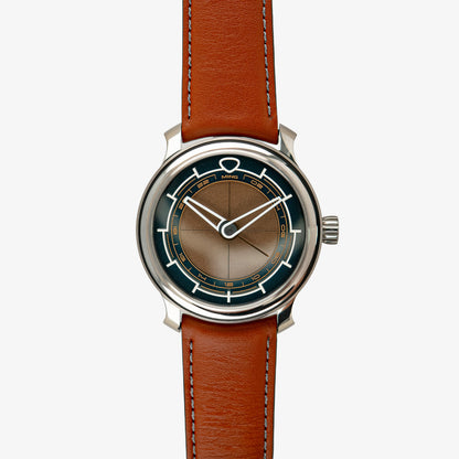 MING 22.01 GMT Gilt Titanium Automatic 38mm