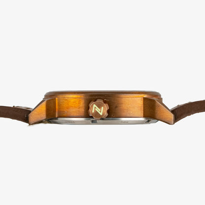 Zelos Skyraider Bronze Meteorite Dial Manual 42mm