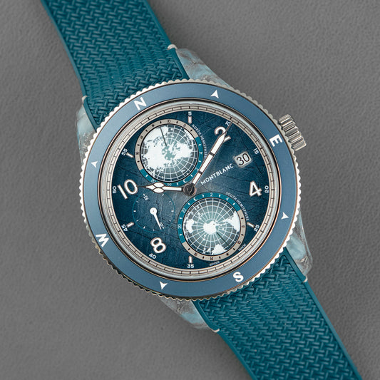 Montblanc 1858 Geosphere 0 Oxygen Mount Vinson LE 43.5mm