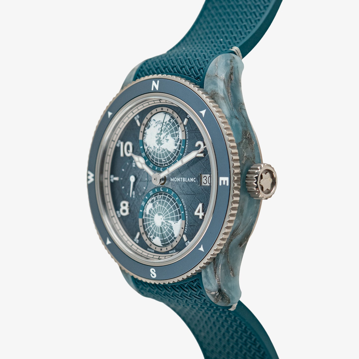 Montblanc 1858 Geosphere 0 Oxygen Mount Vinson LE 43.5mm