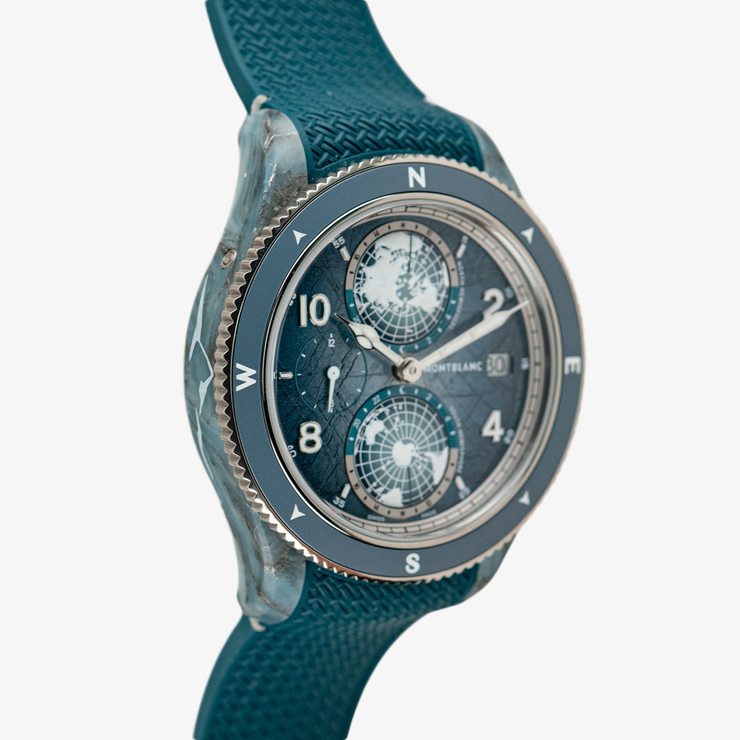 Montblanc 1858 Geosphere 0 Oxygen Mount Vinson LE 43.5mm