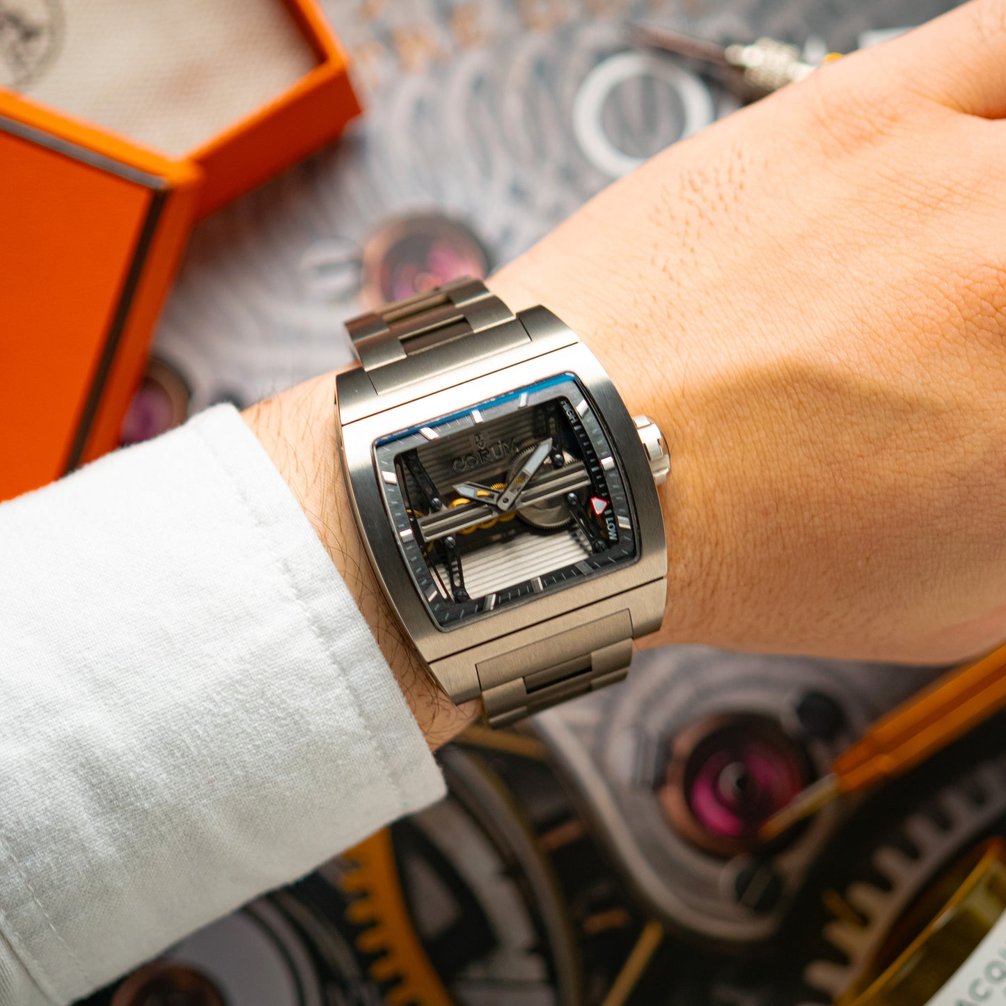 Corum Ti-Bridge Skeleton Titanium Automatic 42mm