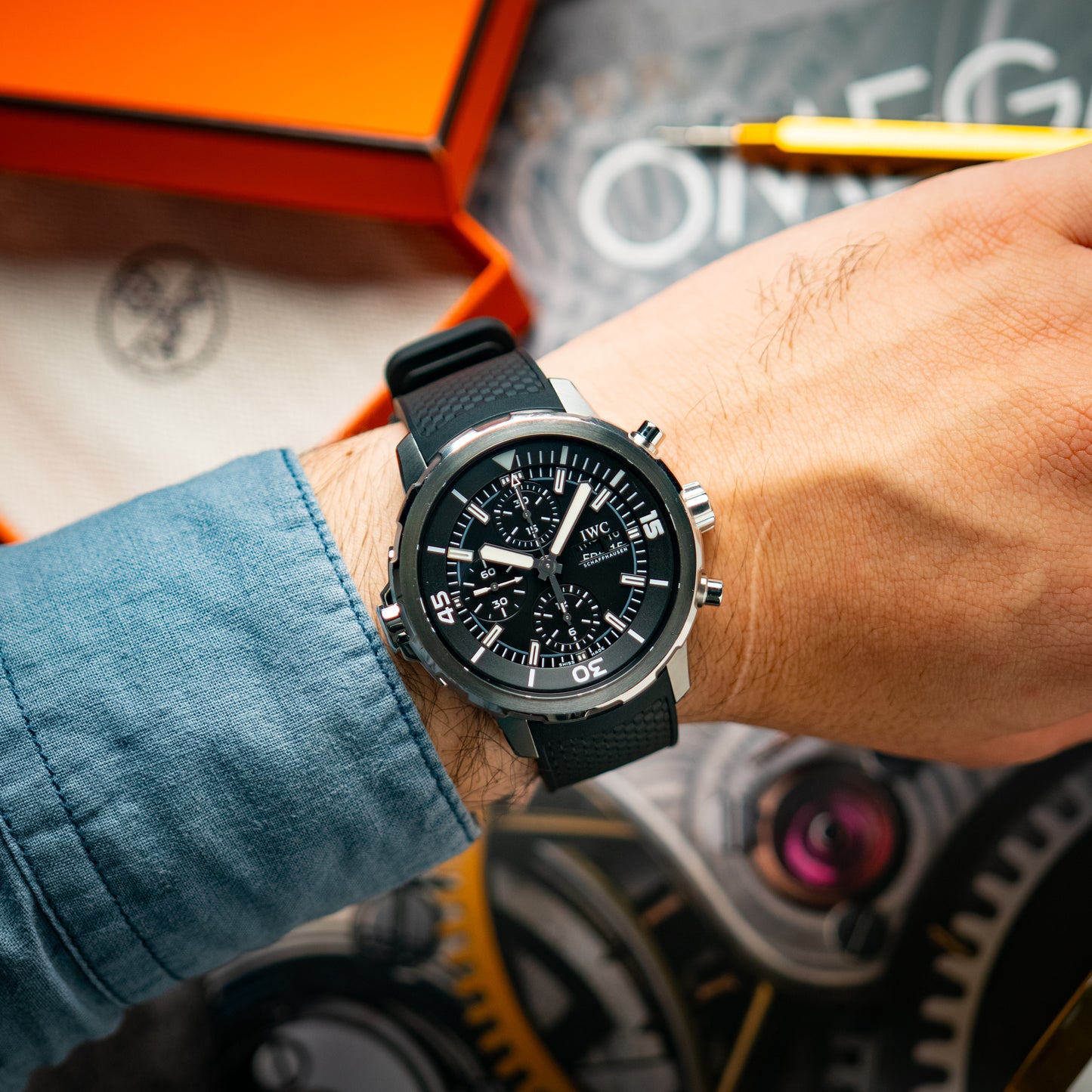 IWC Aquatimer Chronograph Automatic Day Date 44mm