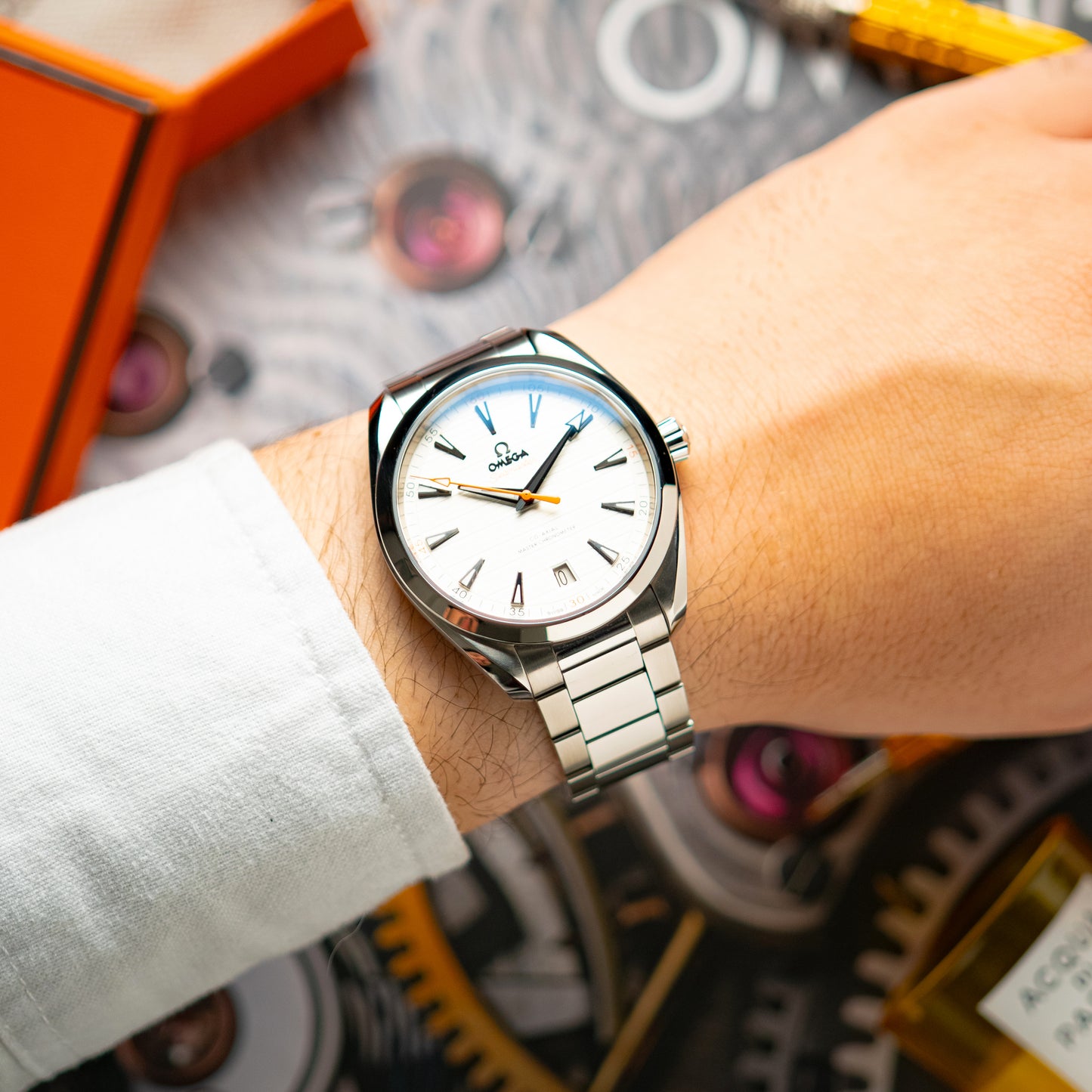 Omega Seamaster Aqua Terra Automatic White 41mm