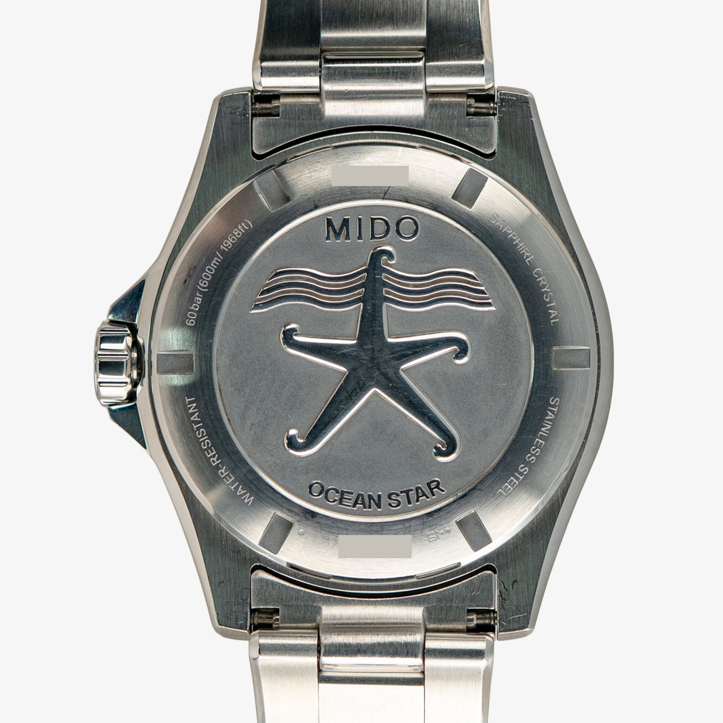 Mido Ocean Star 600 Chronometer Black Dial 43.5mm