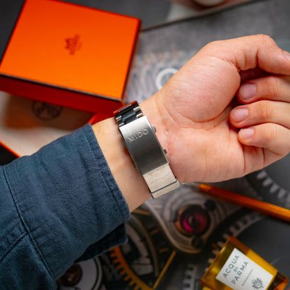 Mido Ocean Star 600 Chronometer Black Dial 43.5mm