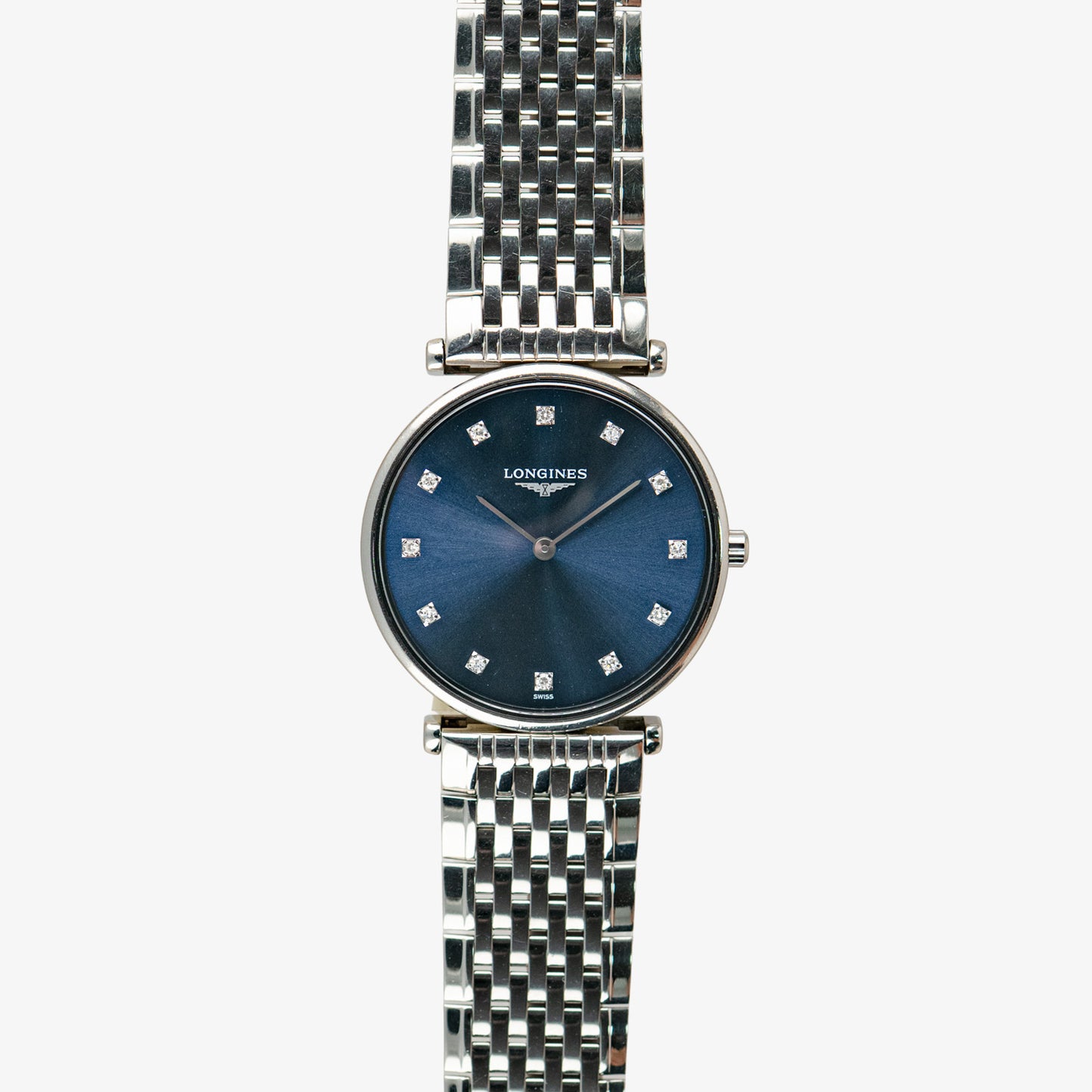 Longines La Grande Classique Quartz Diamonds Blue 29mm