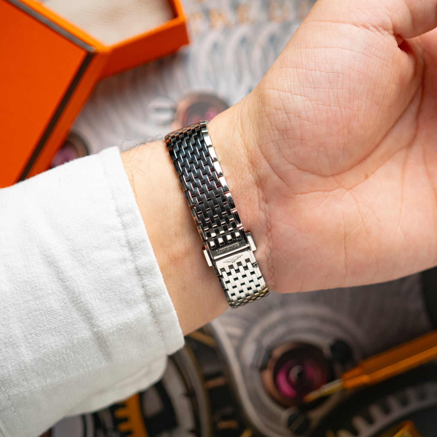 Longines La Grande Classique Quartz Diamonds Blue 29mm