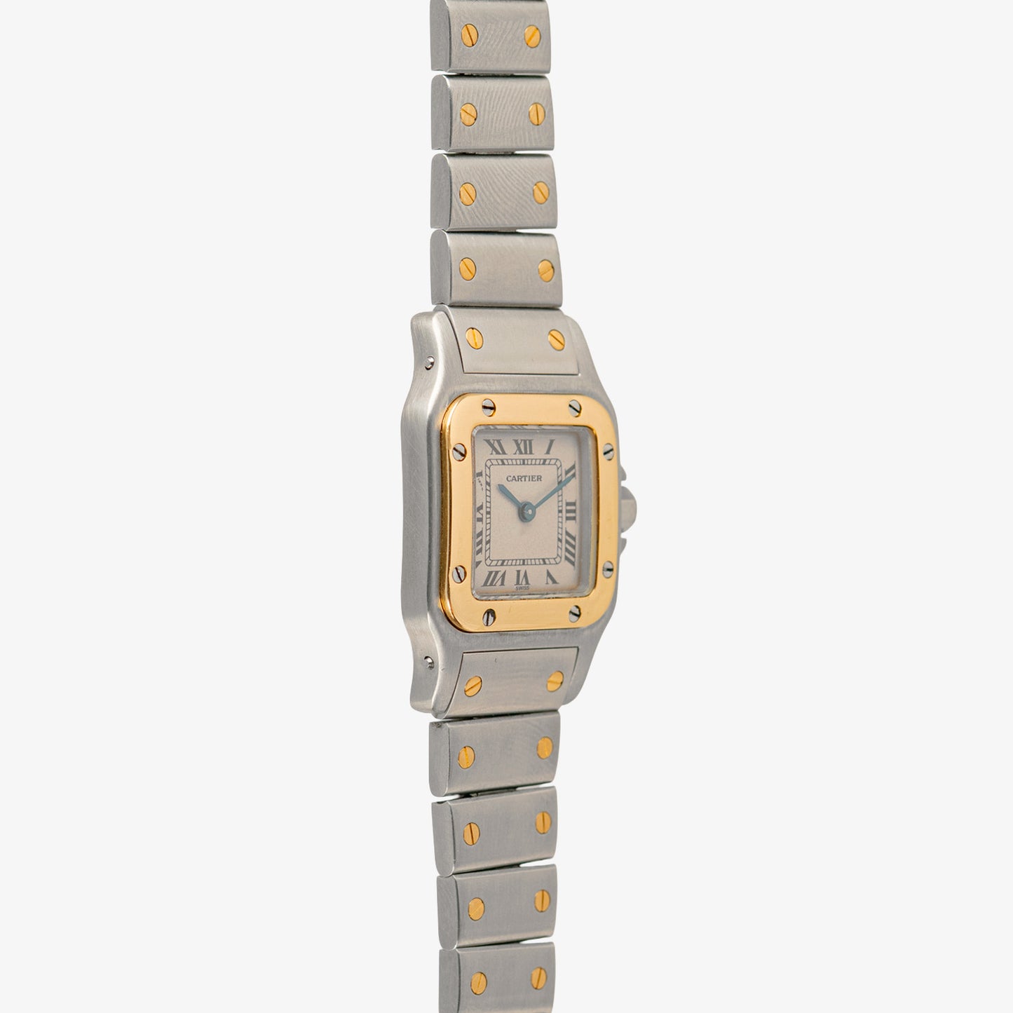 Cartier Santos Mini 1567 Steel & Gold Quartz 24mm