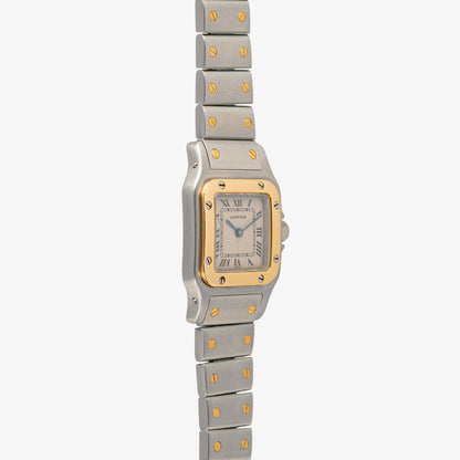 Cartier Santos Mini 1567 Steel & Gold Quartz 24mm