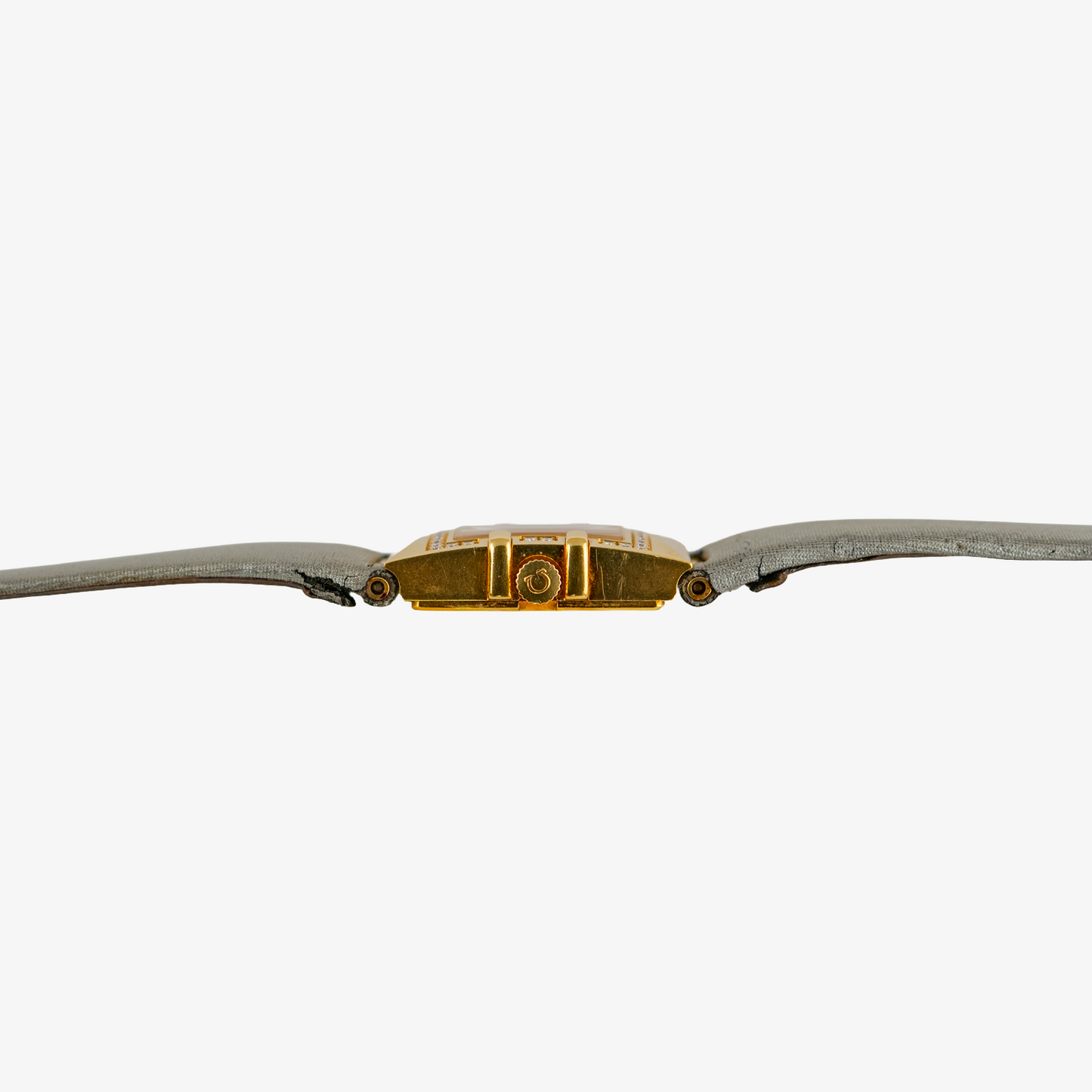 Omega Constellation Quadra Diamonds Yellow Gold Quartz 20mm