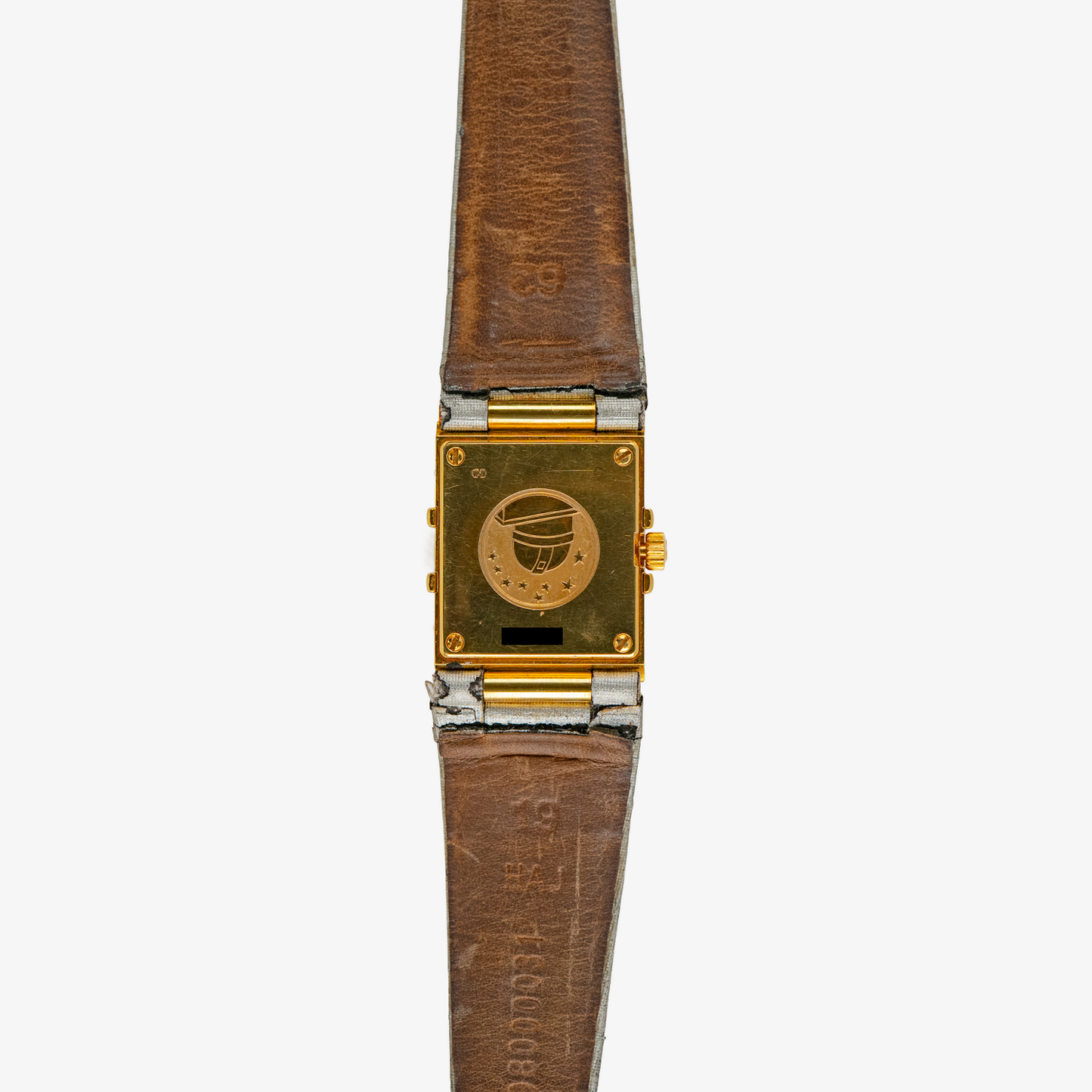 Omega Constellation Quadra Diamonds Yellow Gold Quartz 20mm