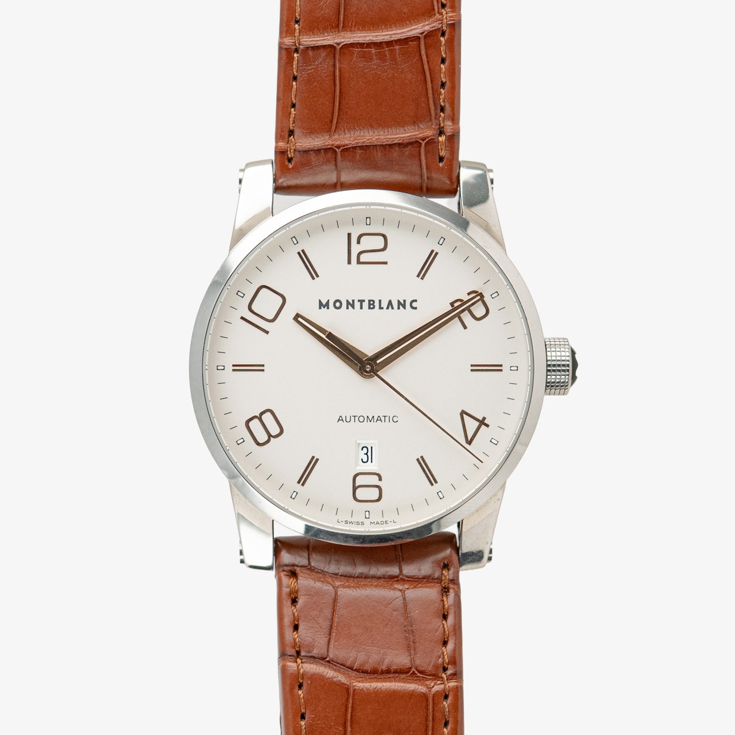 Montblanc TimeWalker Automatic Date Silver Dial 42mm