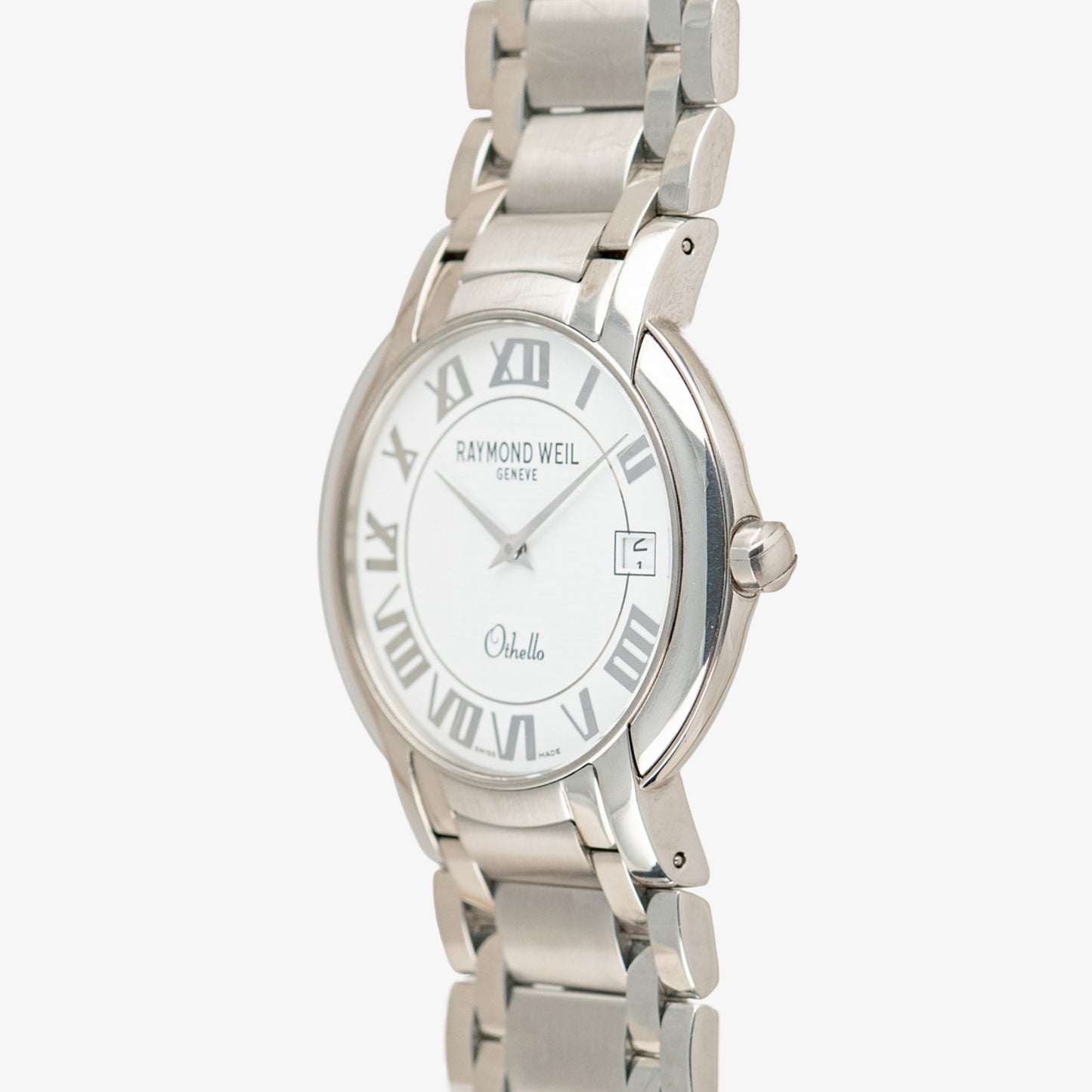 Raymond Weil Othello Quartz Date White Dial 37mm