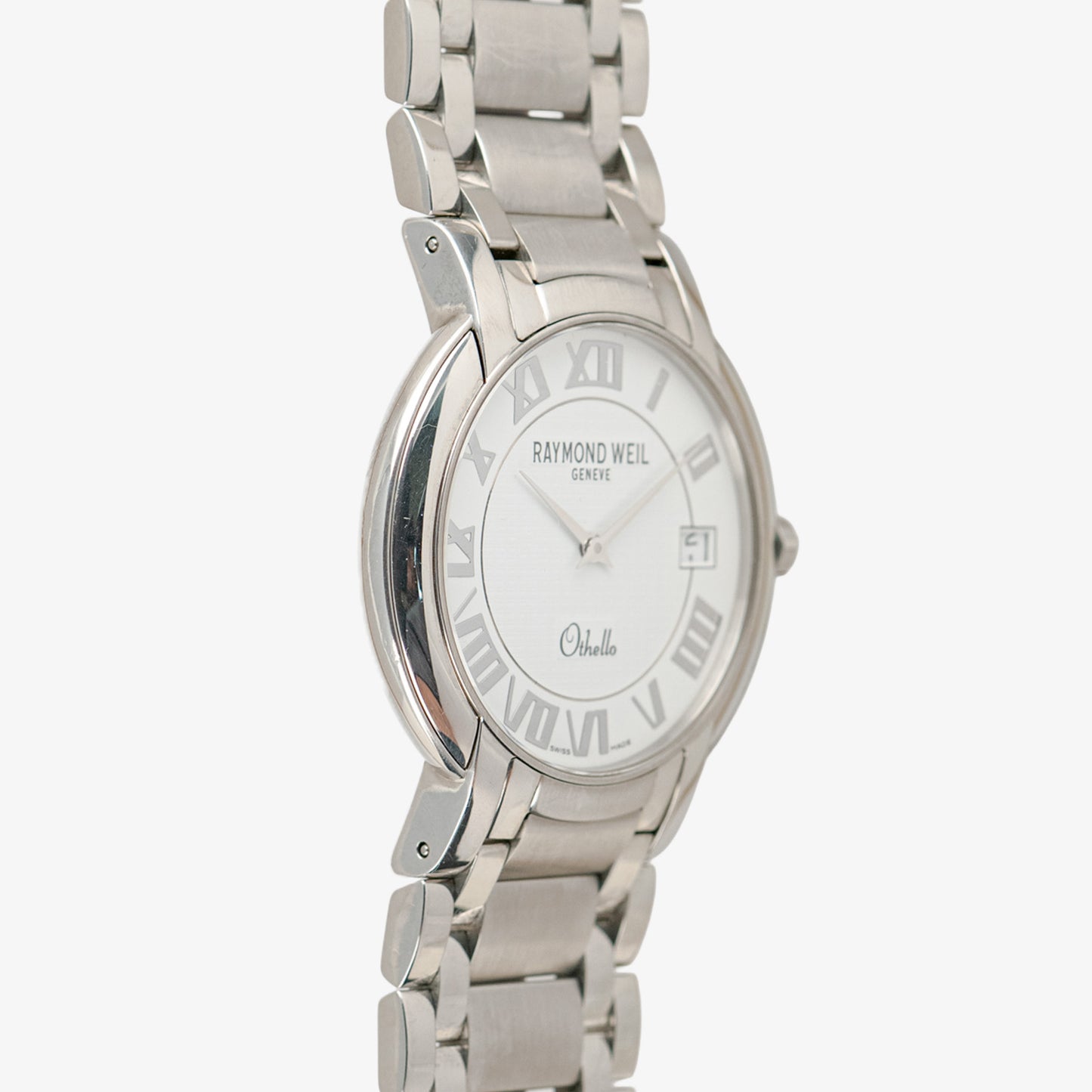 Raymond Weil Othello Quartz Date White Dial 37mm